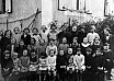 Gr&eacute;zieu la Varenne 1935 - Classes scolaires de l'&eacute;cole primaire